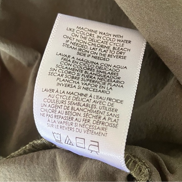 CAbi Quantum Cargo Pants Size M Army Green Ankle Joggers Pockets 4511 - Picture 10 of 12